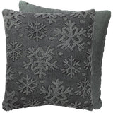 Cotton Snowflake Pillow