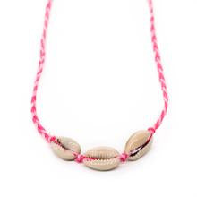 Charming Shark Braided Cowrie Choker