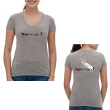 North of 7 Outfitters Women's Deer V Neck Tee