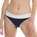 Skye Mau Loa Midwaist Fold Over Bikini Bottom