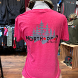 North of 7 Outfitters Women's Tree V Neck Tee