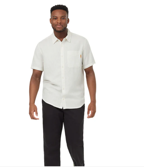 TENTREE HEMP BUTTON UP UNDYED