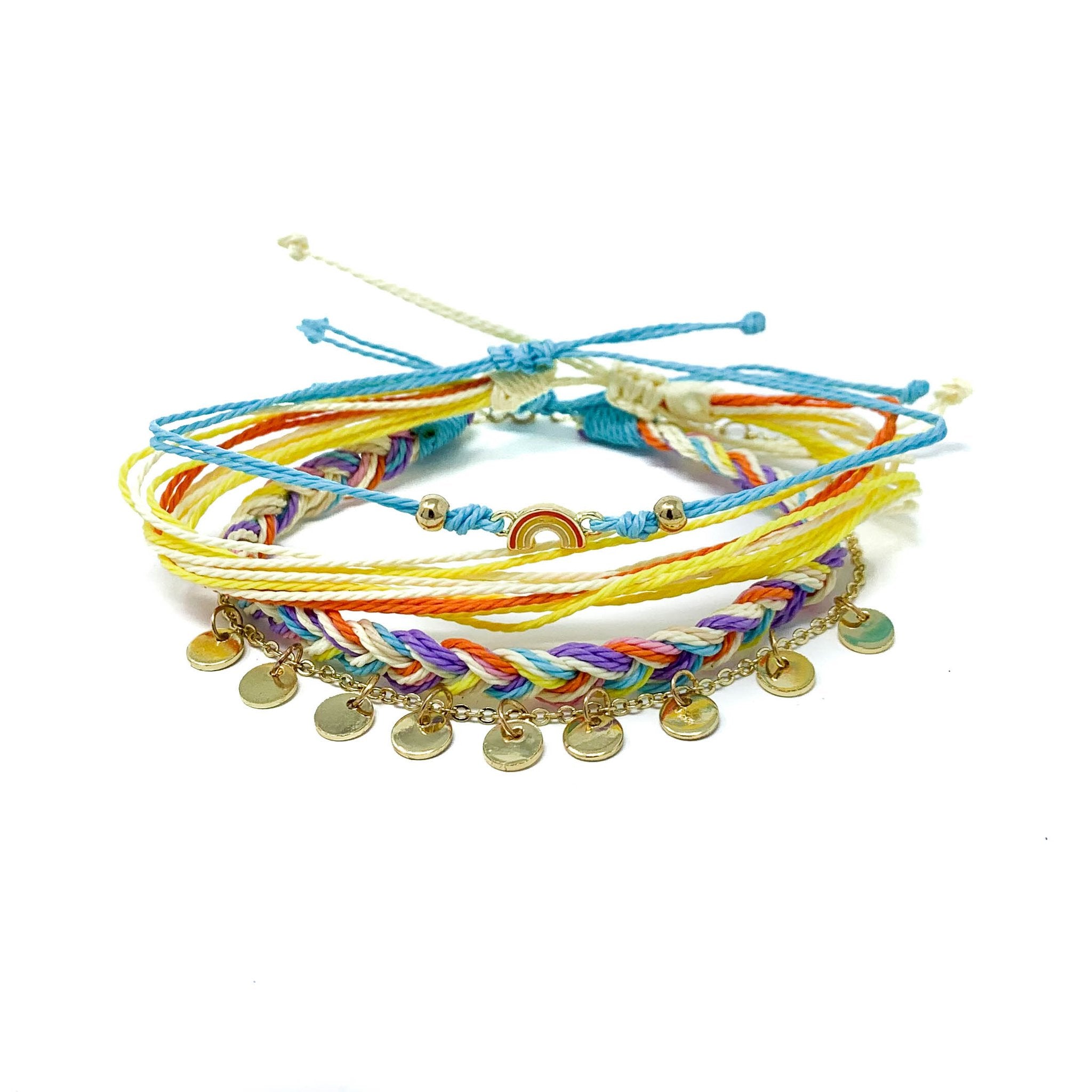 Charming Shark Extra Bling Stack Bracelet