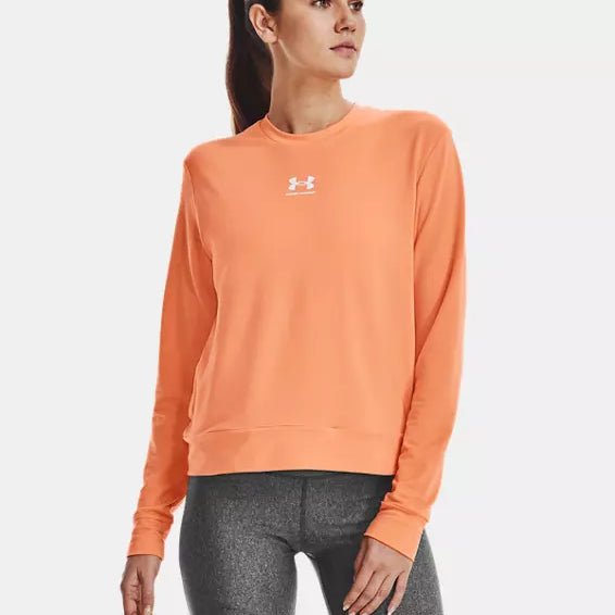Women's Under Armour Rival Terry Crew