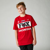 Fox Youth Honda SS Tee Red