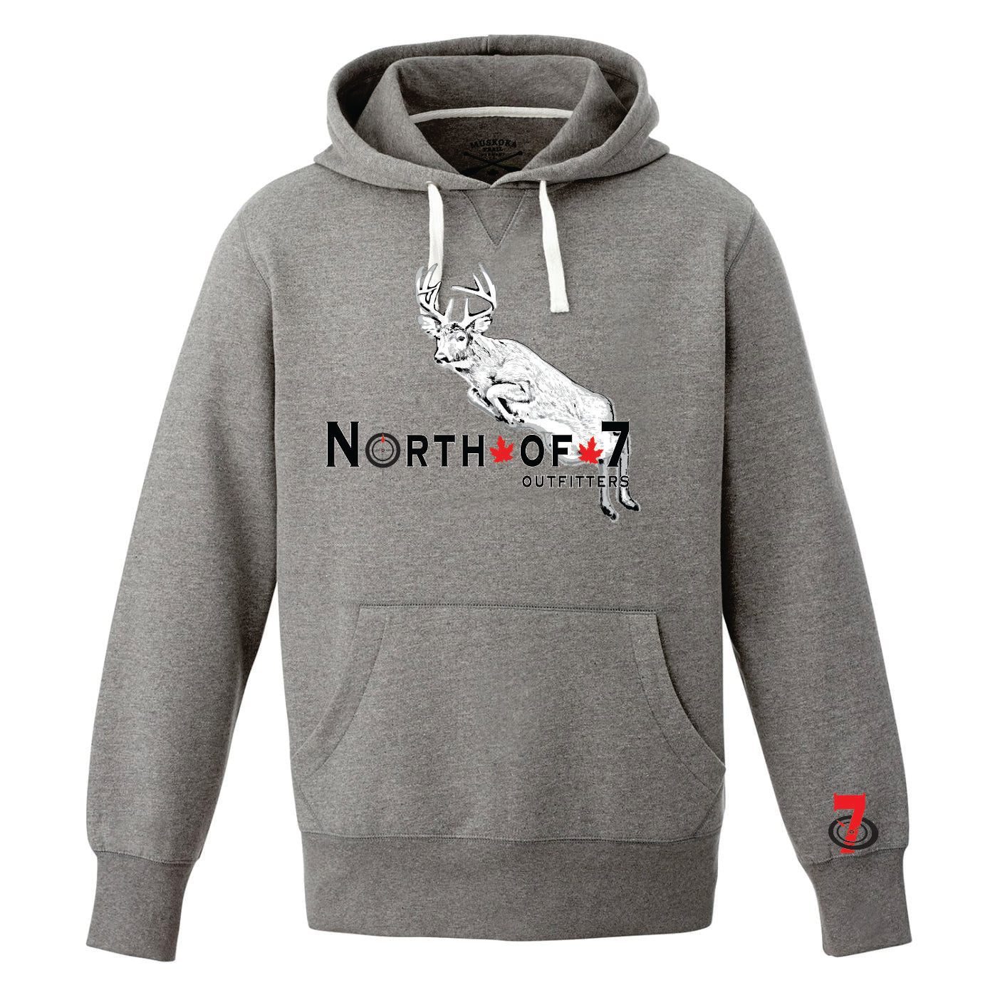 North of 7 Outfitters Women's Deer Pullover Hoodie