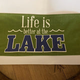 Lake pillow wrap