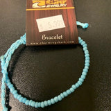 Charming Shark Single Seed Bead Bracelet