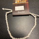 Charming Shark Single Seed Bead Bracelet