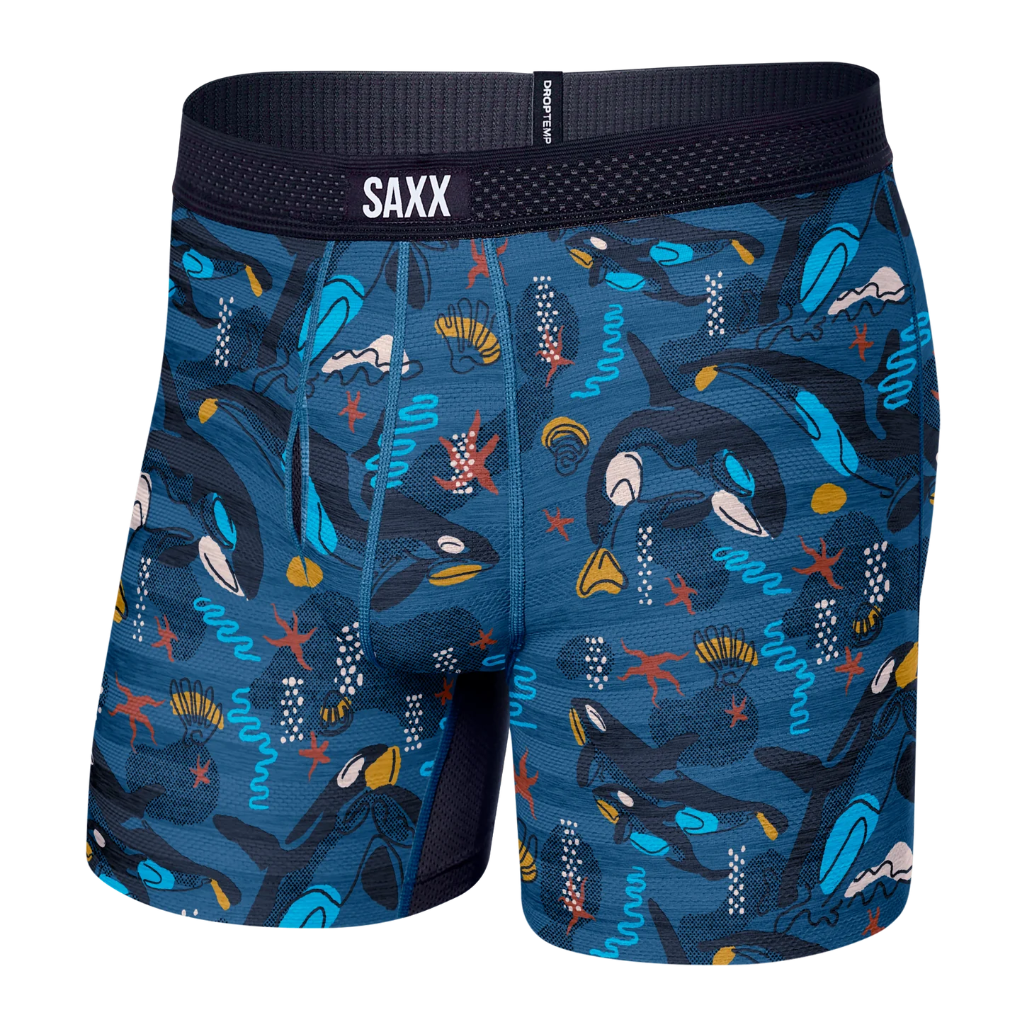 SAXX Droptemp Cooling Cotton Boxer Briefs