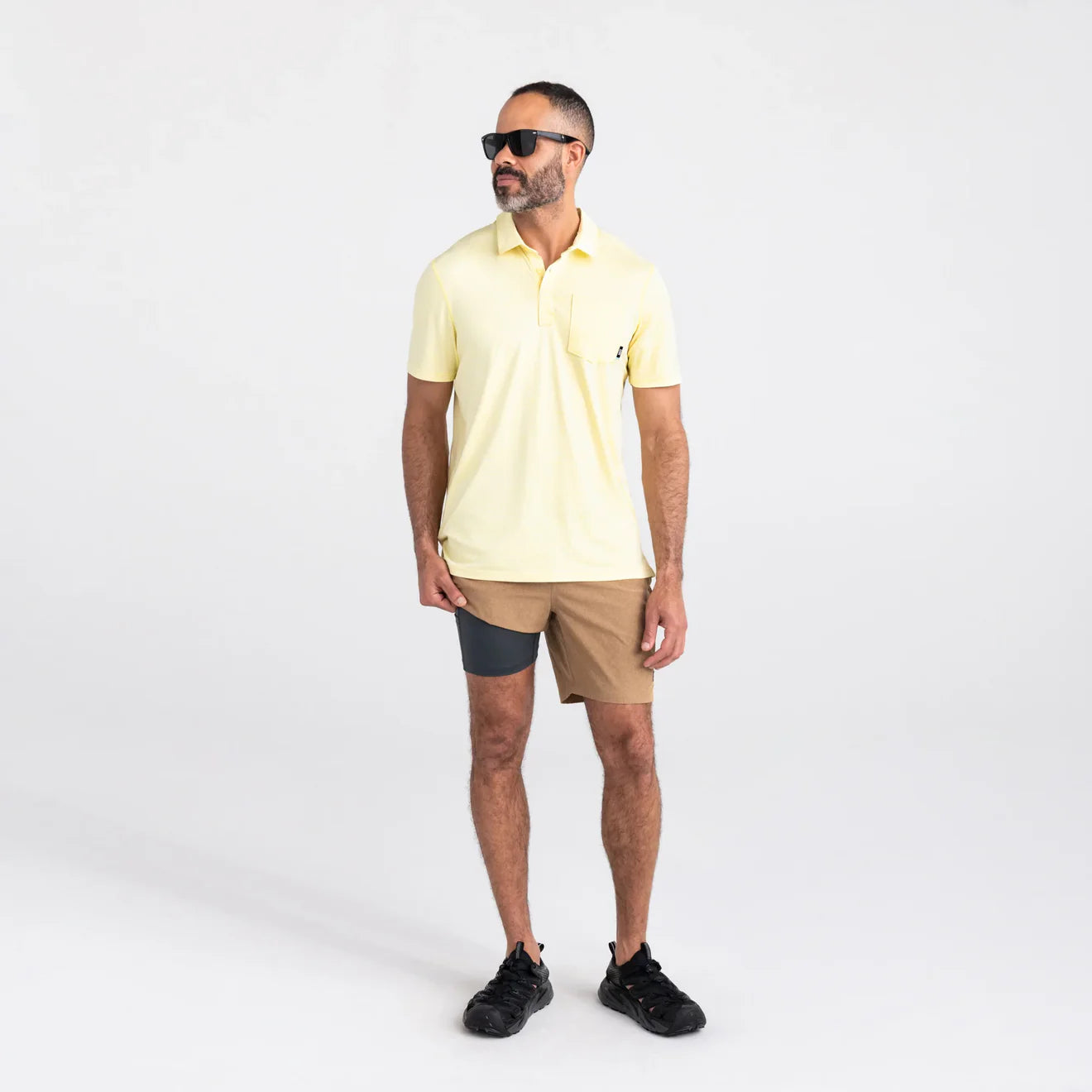 Saxx Sport 2 Life 2 en 1 M homme - Short & cuissard pas cher - SXSP04L- COC Saxx Sport 2 Life 2 en 1 M homme - Short & cuissard pas cher - SXSP04L- COC
