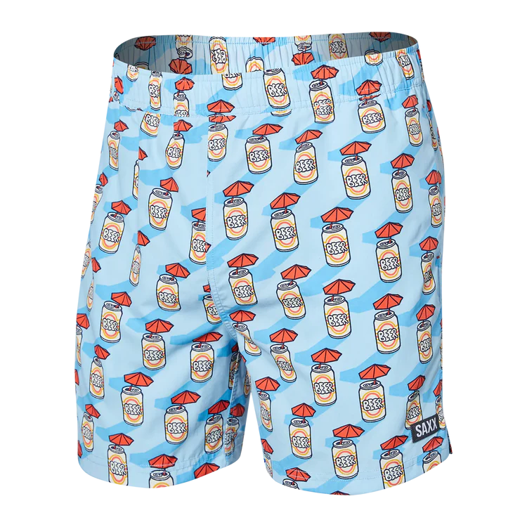 SAXX 2N1 VOLLEY 5" SWIM TRUNKS