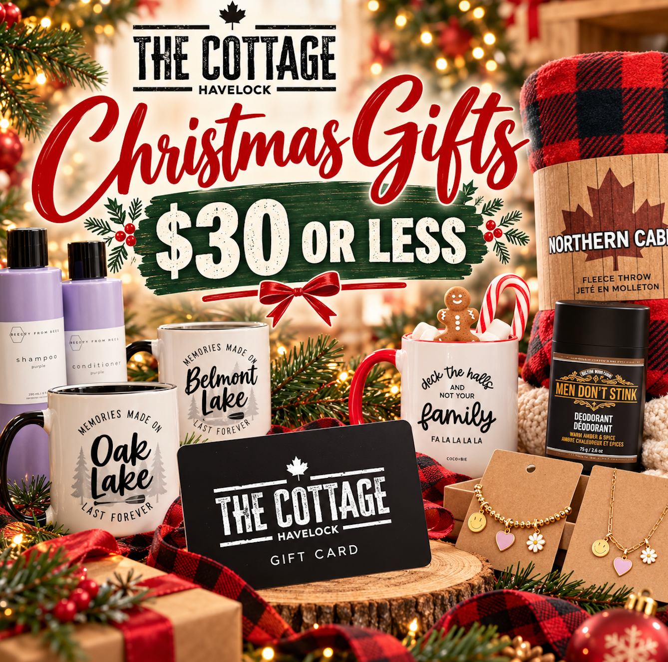 Gifts $30.00 Or Less