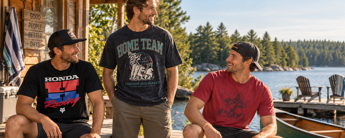 Men’s T-Shirts, Tanks & Casual Tops