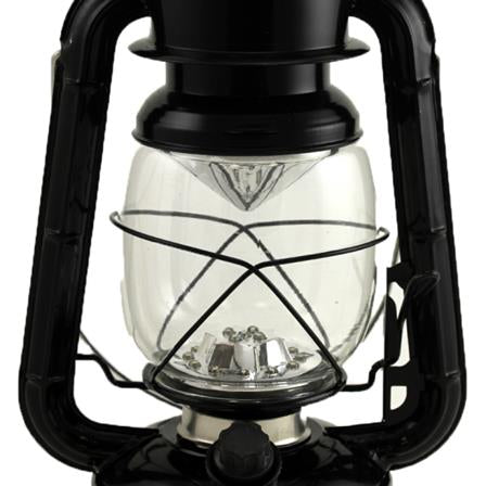 LED METAL LANTERN / 12" / BLACK, WHITE OR TEAL