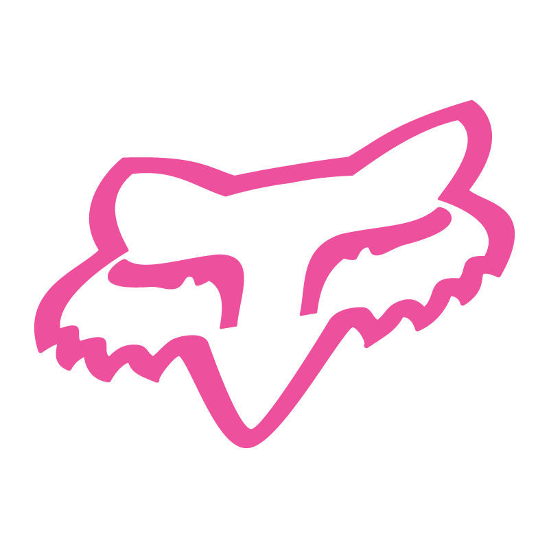 Fox Head 4" Sticker