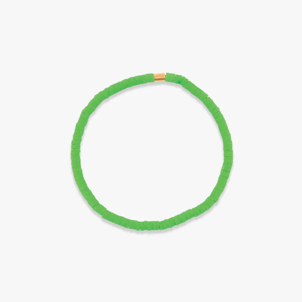 Pura Vida Cabrillo Vinyl Disc Stretch Bracelet