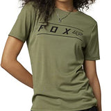 Fox Womens Pinnacle Short Sleeve Tech Tee / Army
