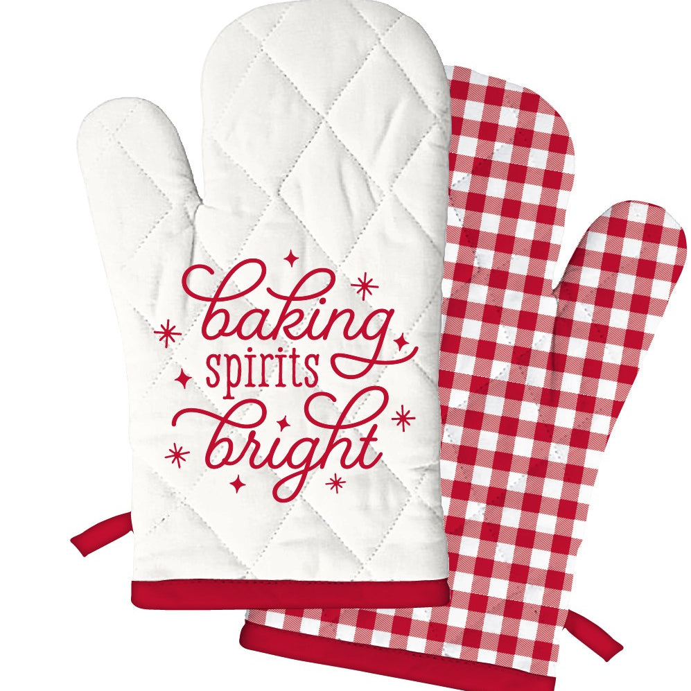 Christmas Oven Mitts