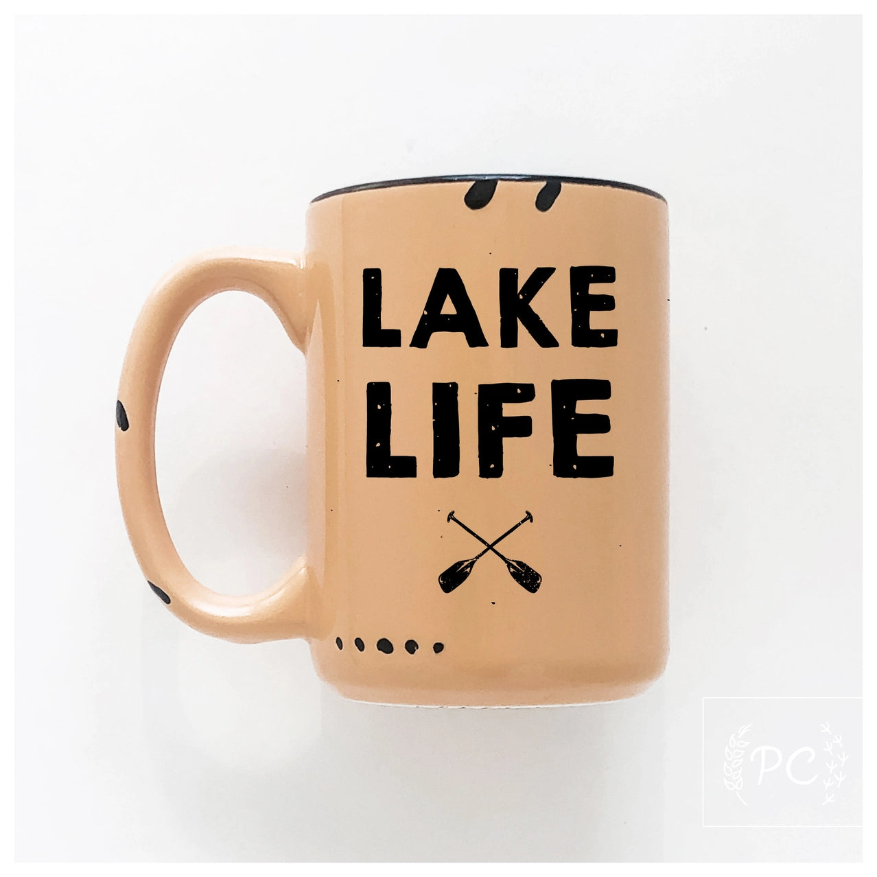 Lake - Life - Oars | ceramic mug