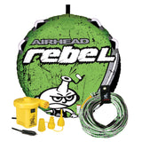 AIRHEAD Rebel Kit / 1 Person Towable with Tube, Pump & Rope