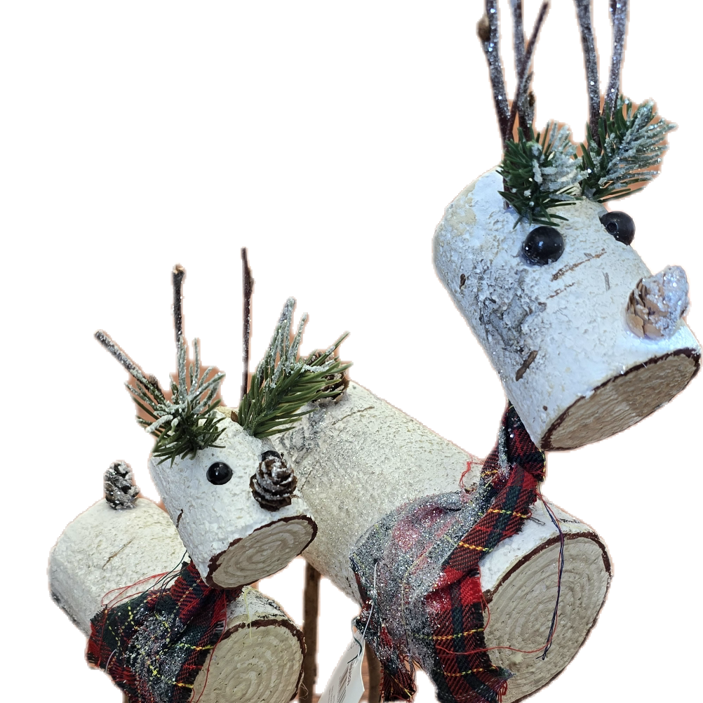 Reindeer Décor, Set of 2