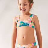 Roxy Girl's 2-7 Paradisiac Island Bralette Two Piece Bikini Set