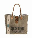 "Old Time Golf Carts" Canvas Bag