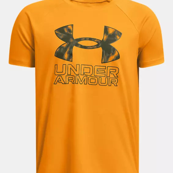 Under Armour Youth Tech&#x2122; Hybrid Print Fill Short Sleeve