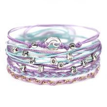 Charming Shark Ocean Life Stack Bracelet