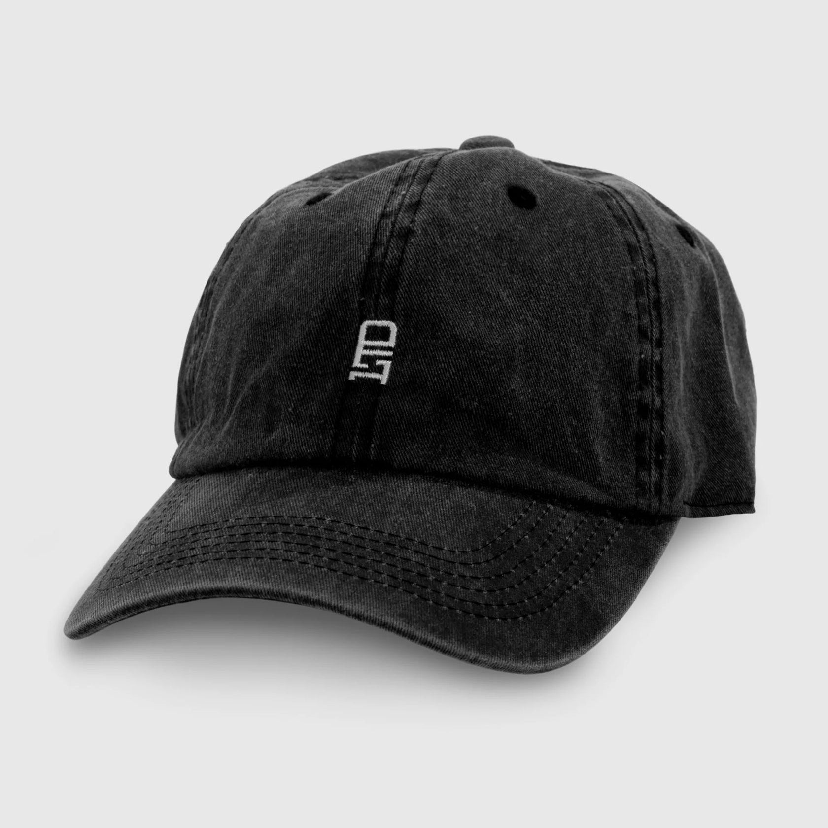 TEAMLTD Washed Black Dad Hat