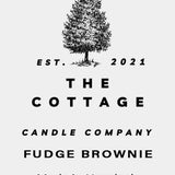 The Cottage Candle Company / FUDGE BROWNIE 10oz. Soy Candle