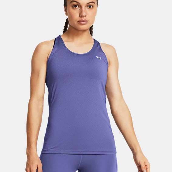 UA WOMEN HEATGEAR ARMOUR RACER TANK