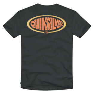 Quiksilver Oval Script Mens Tee