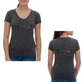 North of 7 Outfitters Women's V Neck ATV Tee