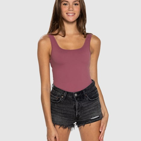 TEAMLTD TANK BODYSUIT I Black or Berry