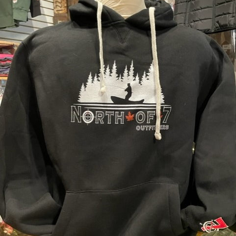 North of 7 Outfitters Men's Fishing Hoodie