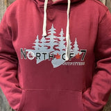 North of 7 Outfitters Women's Tree Pullover Hoodie