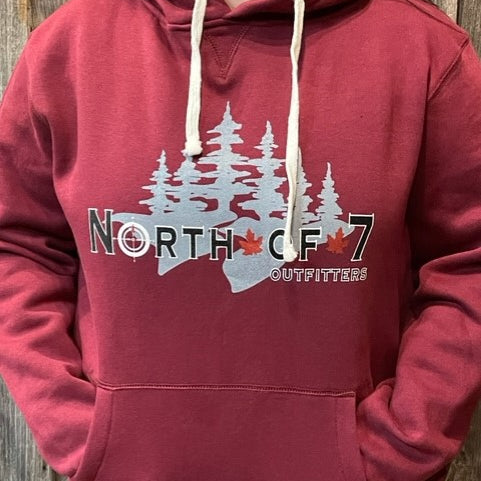 North of 7 Outfitters Women's Tree Pullover Hoodie