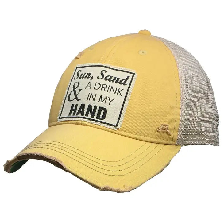 Distressed Trucker Hat