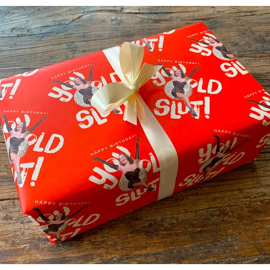 Christmas Offensive Fun Gift Wrap