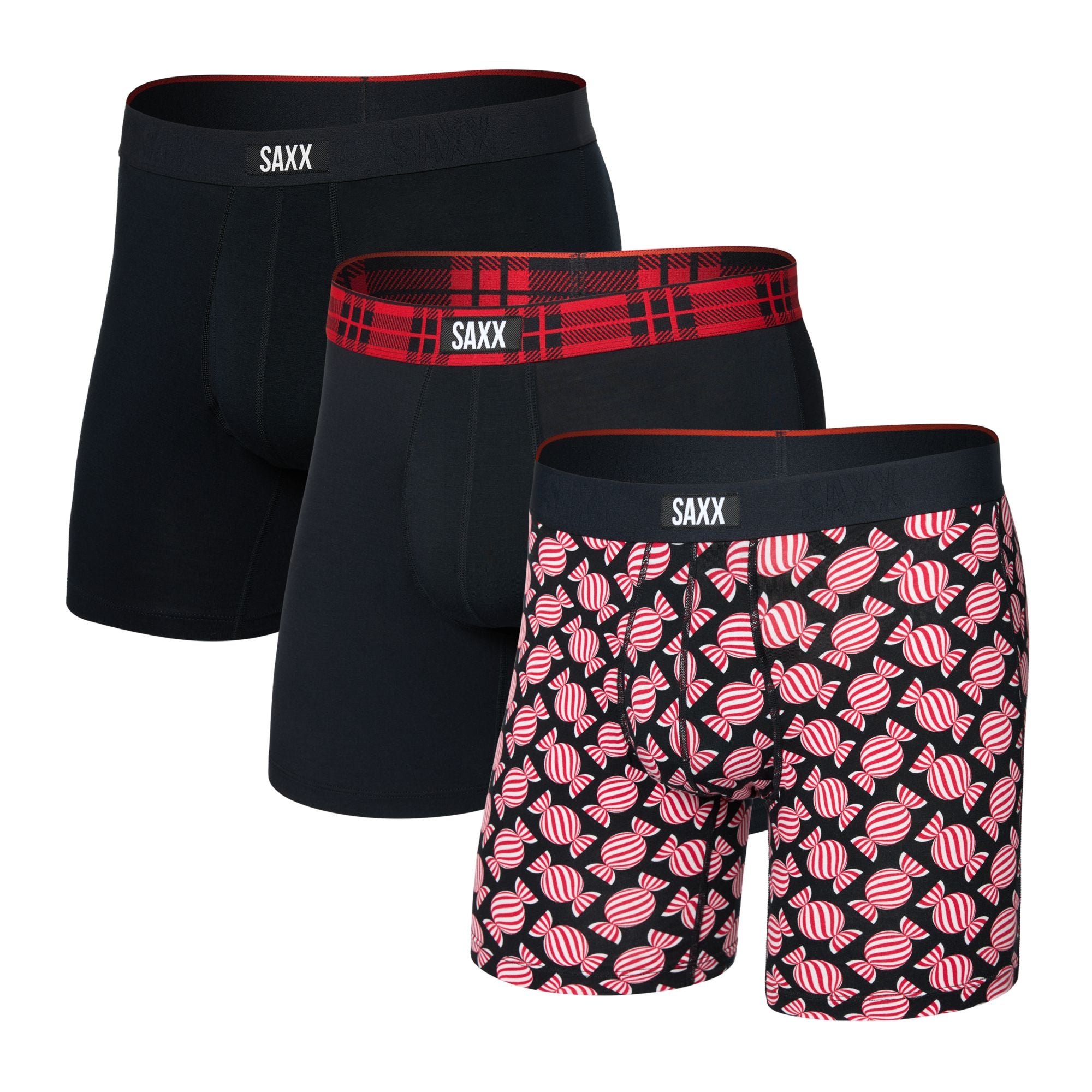SAXX VIBE XTRA 3-PACK Boxer Brief Fly