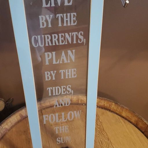 Glass Sea Sayings Wall Art