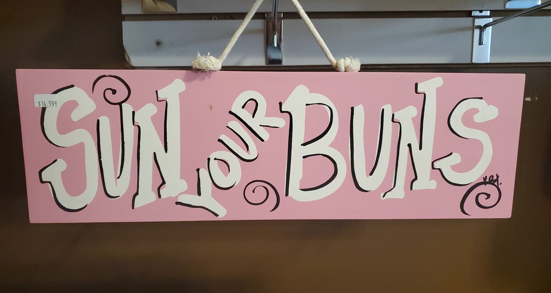 Sun Your Buns Wall Art
