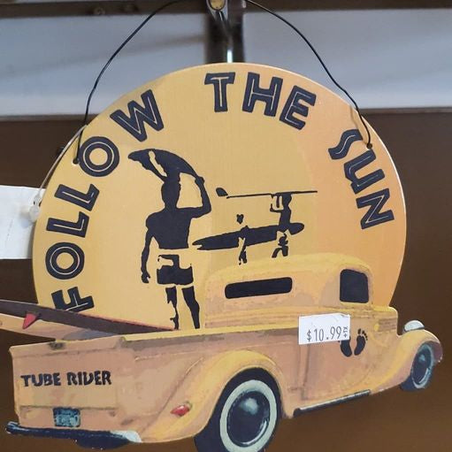Surf Tin Signs