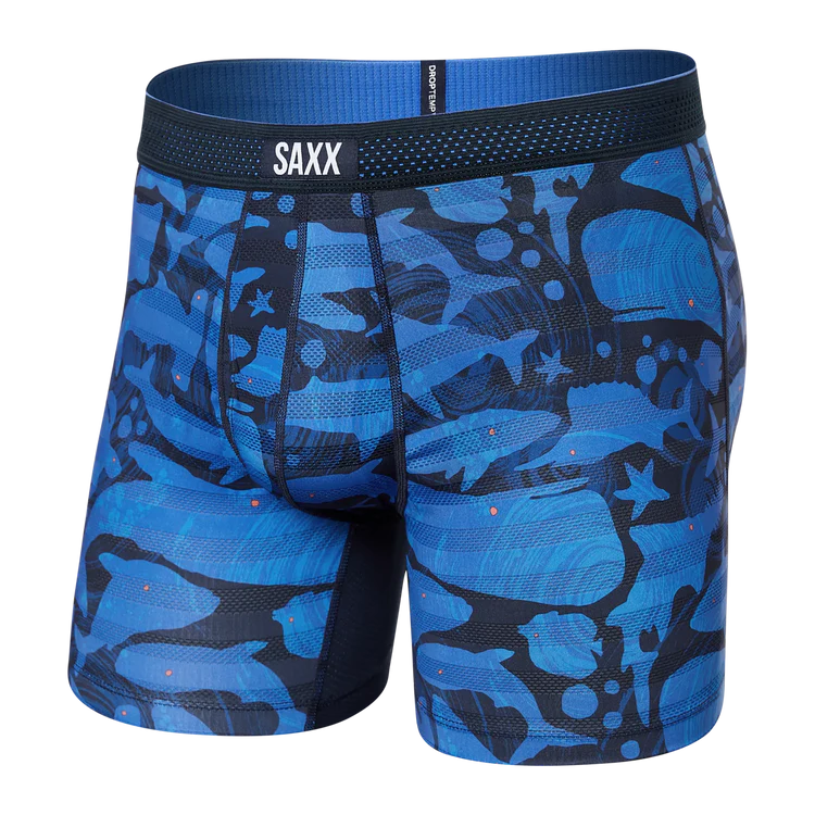 SAXX Droptemp Cooling Cotton Boxer Briefs