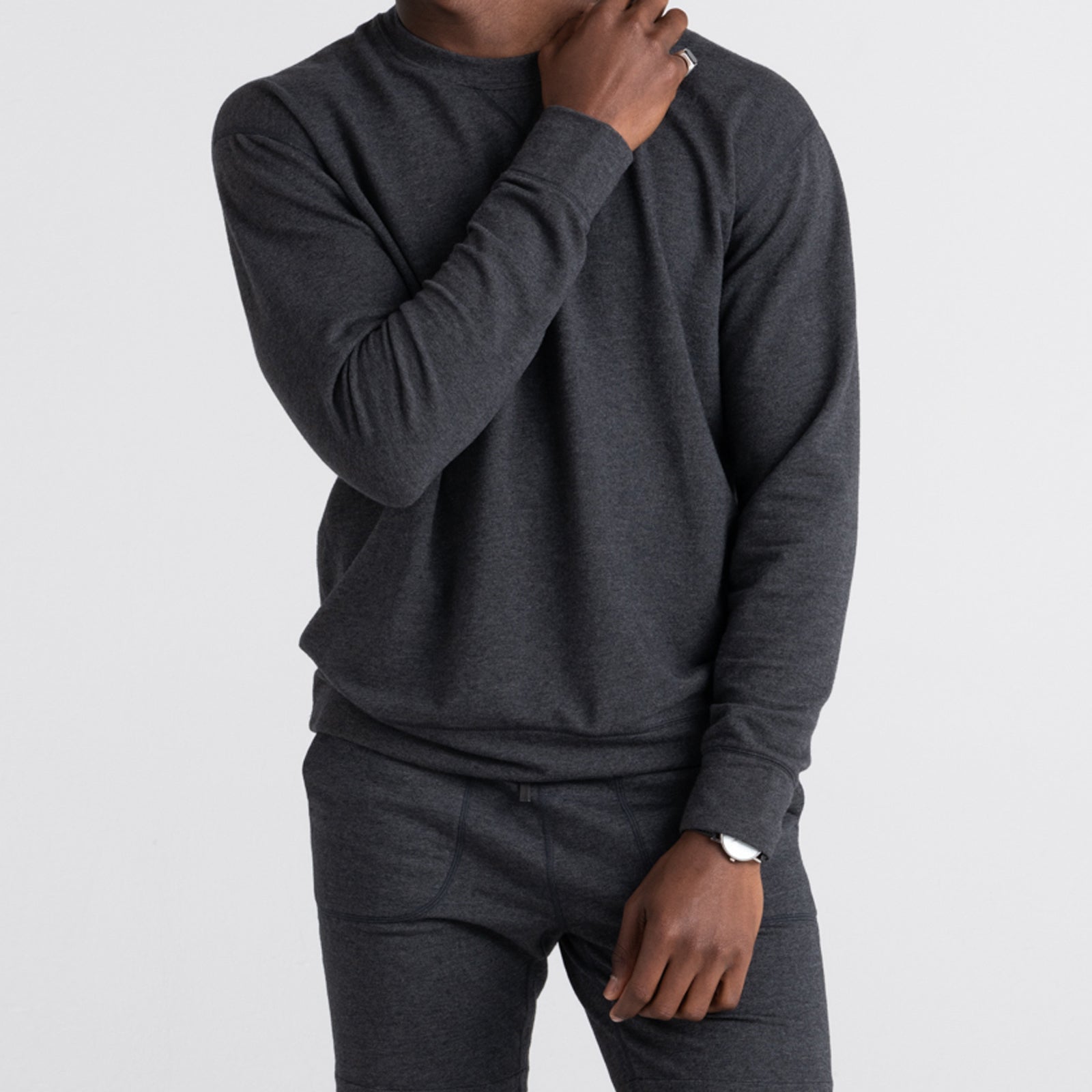 SAXX 3Six Five Lounge Crew Sweatshirt