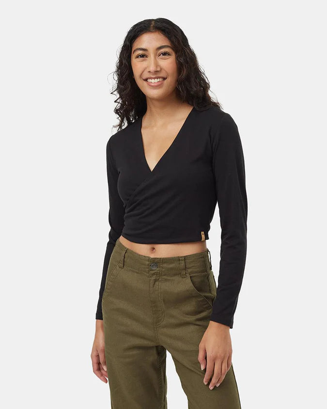 Tree String Top TENTREE TreeBlend Wrap Top – The Cottage