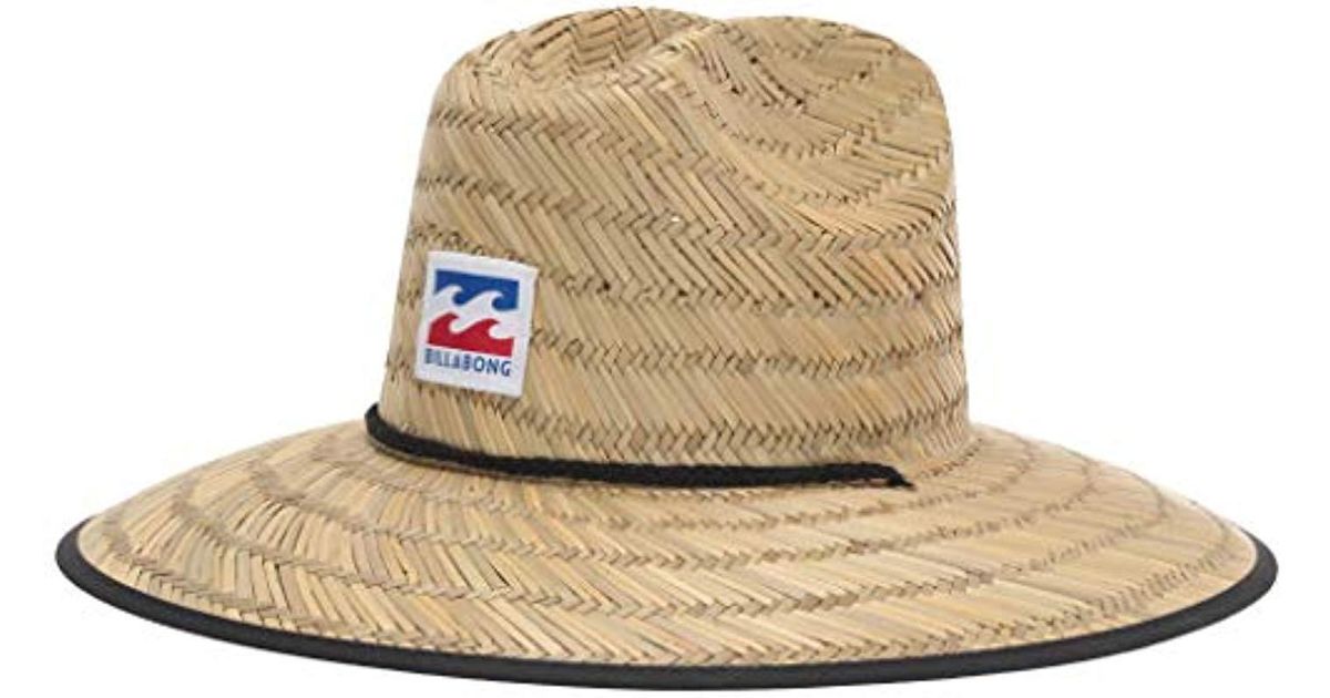 Billabong Tides Print Straw Hats for Men