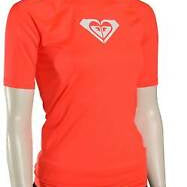 Roxy Whole Hearted Short Sleeve UPF 50 Rash guard